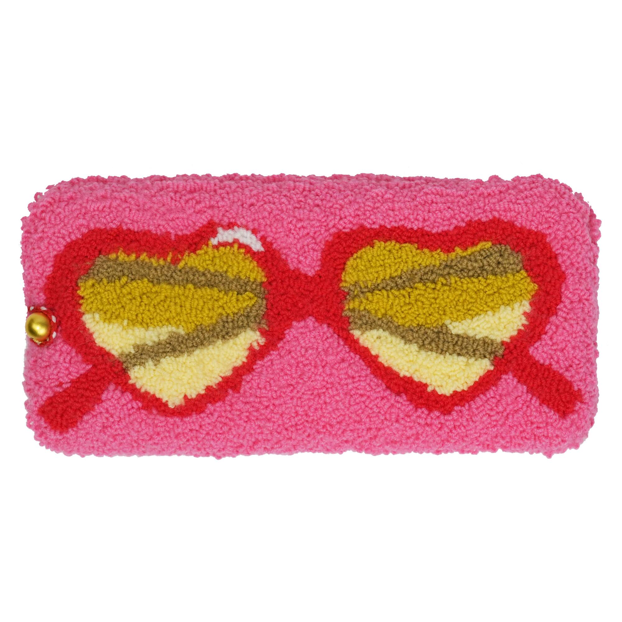 Jonathan Adler x Michaels Heart Glasses Punch Needle Case Kit